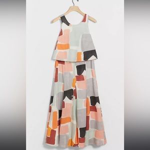 Anthropologie x moglea top and skirt set